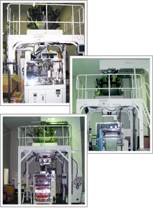 給袋包装機・縦ピロ包装機