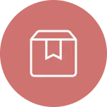 ダンボールのアイコン